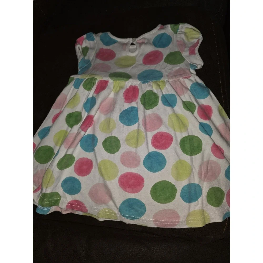 Gymboree spring Easter polka dot flower garden dress size 18 24 months